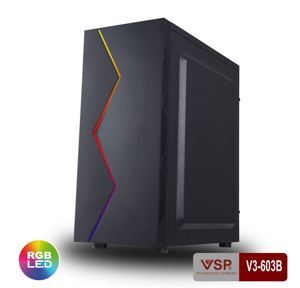 Vỏ máy tính - Case Vision VSP V3-603B (603P/603W)