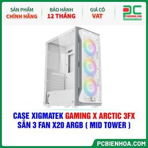 Vỏ máy tính - Case Xigmatek Gaming X Arctic 3FX