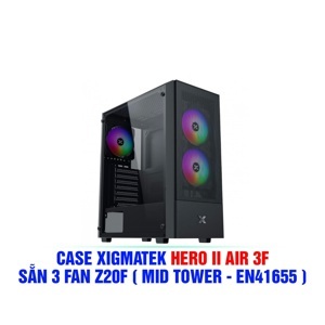 Vỏ máy tính - Case Xigmatek Hero 3F EN45129