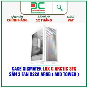 Vỏ máy tính - Case Xigmatek LUX G ARTIC 3FX EN48717