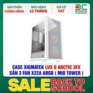 Vỏ máy tính - Case Xigmatek LUX G ARTIC 3FX EN48717