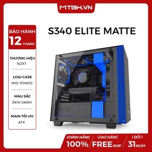 Vỏ máy tính NZXT S340 White (Full ATX)