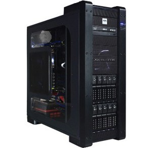 Vỏ máy tính Xigmatek Full ATX Elysium Black window - Đen