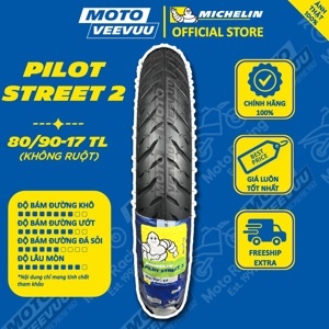 Vỏ Michelin 80/90-17 Pilot Street 2