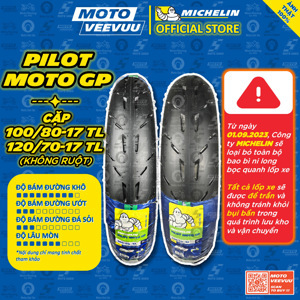 Vỏ Michelin Pilot Moto GP 100/80-17 cho Exciter