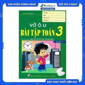 Vở Ô Li Bài Tập Toán Lớp 3 - Quyển 1