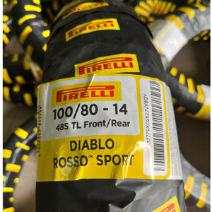 Vỏ Pirelli 100/80-14 Diablo Rosso Sport