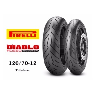 Vỏ Pirelli 120/70-12 Diablo Rosso Scooter