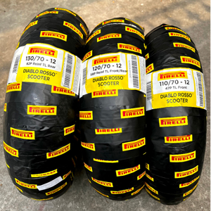 Vỏ Pirelli 120/70-12 Diablo Rosso Scooter