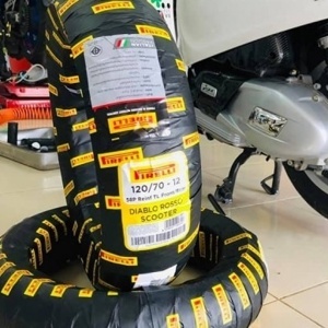 Vỏ Pirelli 120/70-12 Diablo Rosso Scooter