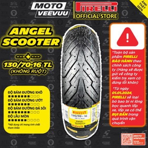 Vỏ Pirelli 130/70-16 Angel Scooter