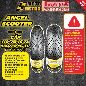 Vỏ Pirelli 130/70-16 Angel Scooter