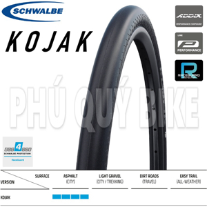 Vỏ xe đạp Schwalbe Kojak 27.5inch