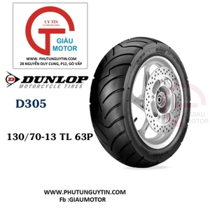 Vỏ xe Dunlop 130/70-13 D305