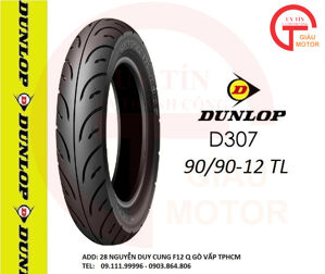 Vỏ xe Dunlop 90/90-12 D307