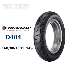 Vỏ Xe Máy Dunlop 160/80-15 M/C 74S D404 TT cho Honda SHADOW