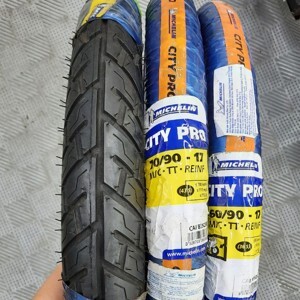 Vỏ xe Michelin City Pro 80/90-17 dùng ruột