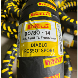 Vỏ xe Pirelli 90/80-14 Diablo Rosso Sport