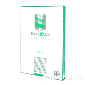 Vớ y khoa điều trị suy tĩnh mạch, dạng gối, hở ngón Class II - Microfiber Soft -Art.M2150A