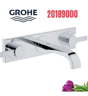 Vòi 3 lỗ gắn tường nóng lạnh Grohe 20189000