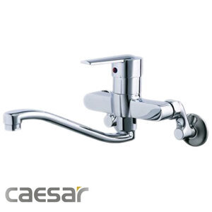 Vòi bếp nóng lạnh gắn tường Caesar K376C