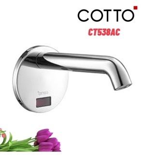 Vòi cảm ứng âm tường Cotto CT538AC (dùng điện)