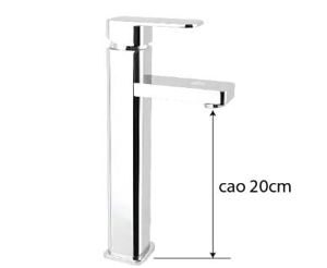 Vòi chậu 1 lỗ nóng lạnh Plano ĐQ217