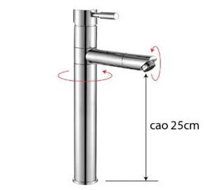 Vòi chậu 1 lỗ nóng lạnh Plano ĐQ822