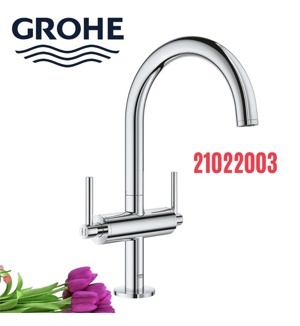 Vòi chậu 2 tay gạt Grohe 21022003