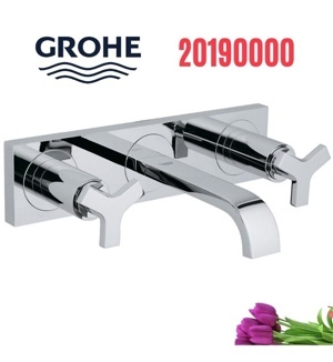 Vòi chậu 3 lỗ gắn tường Grohe 20190000