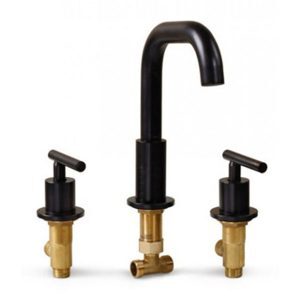 Vòi chậu 3 lỗ Kanly GCB05B nóng lạnh