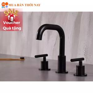 Vòi chậu 3 lỗ Kanly GCB05B nóng lạnh