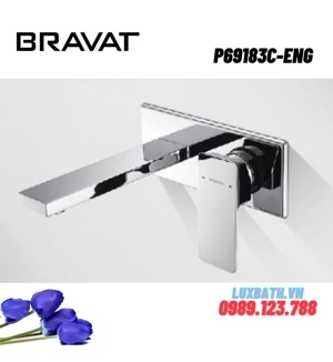 Vòi chậu âm tường cao cấp Bravat P69183C-ENG