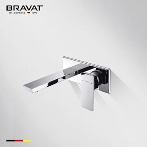 Vòi chậu âm tường cao cấp Bravat P69183C-ENG