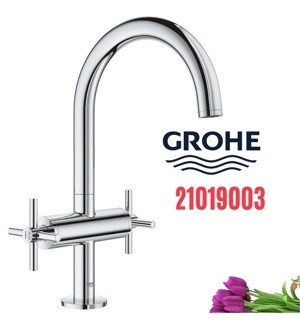 Vòi chậu Grohe Atrio 1 lỗ 21019003