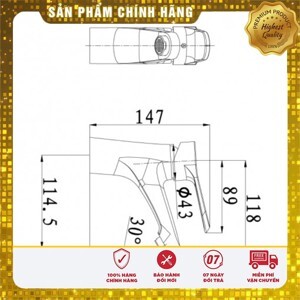 Vòi chậu Hugo HG1101-K