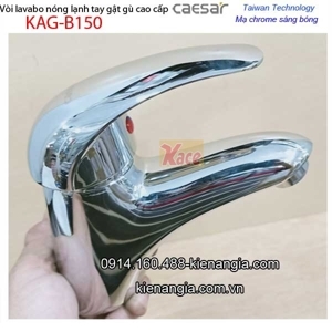 Vòi chậu Lavabo Caecar B150C nóng lạnh