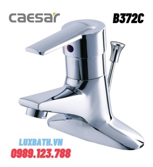 Vòi chậu lavabo Caesar B372C nóng lạnh