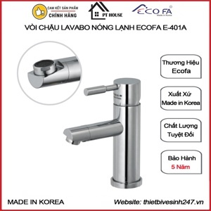 Vòi chậu lavabo ECOFA E-401A