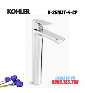 Vòi chậu lavabo Kohler ALEO K-25103T-4-CP