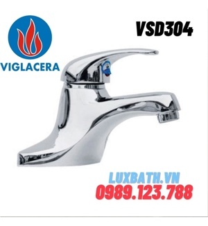 Vòi chậu lavabo nóng lạnh 3 lỗ Viglacera VSD304 (VSD-304)