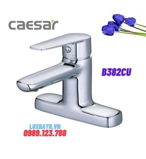 Vòi chậu lavabo nóng lạnh Caesar B382CP