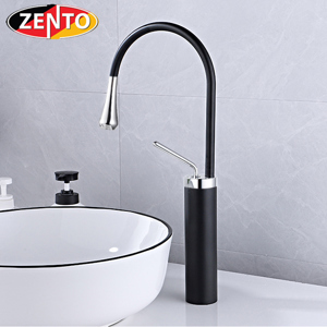 Vòi chậu Lavabo nóng lạnh dương bàn Art Black ZT2195