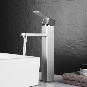 Vòi chậu Lavabo nóng lạnh dương bàn Inox Zento SUS3314