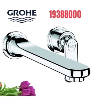 Vòi chậu lavabo nóng lạnh gắn tường Grohe 19388000