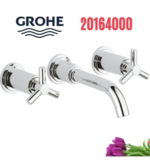 Vòi chậu lavabo nóng lạnh gắn tường Grohe 20164000