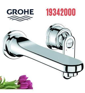 Vòi chậu lavabo nóng lạnh gắn tường Grohe 19342000