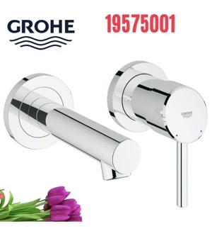 Vòi chậu lavabo nóng lạnh gắn tường Grohe 19575001