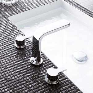 Vòi chậu lavabo nóng lạnh Kludi 383930575