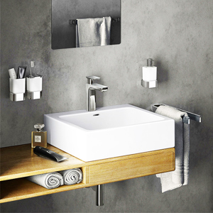 Vòi chậu lavabo nóng lạnh Kludi 492950575